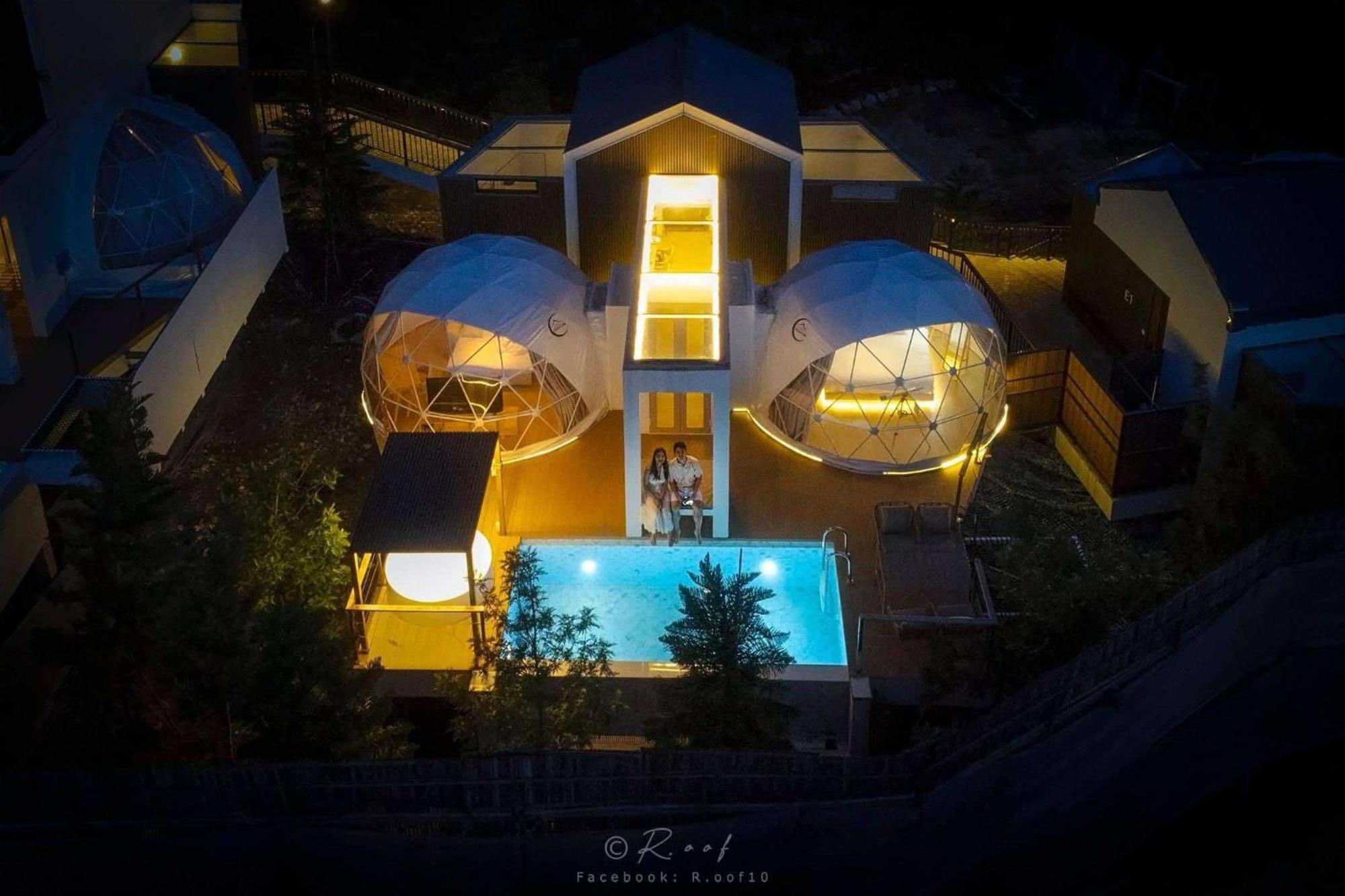 The X10 Nordic Tent And Glamping Pool Villa Khaoyai เขาใหญ่ - Sha Certified Ban Thung Sawang 外观 照片