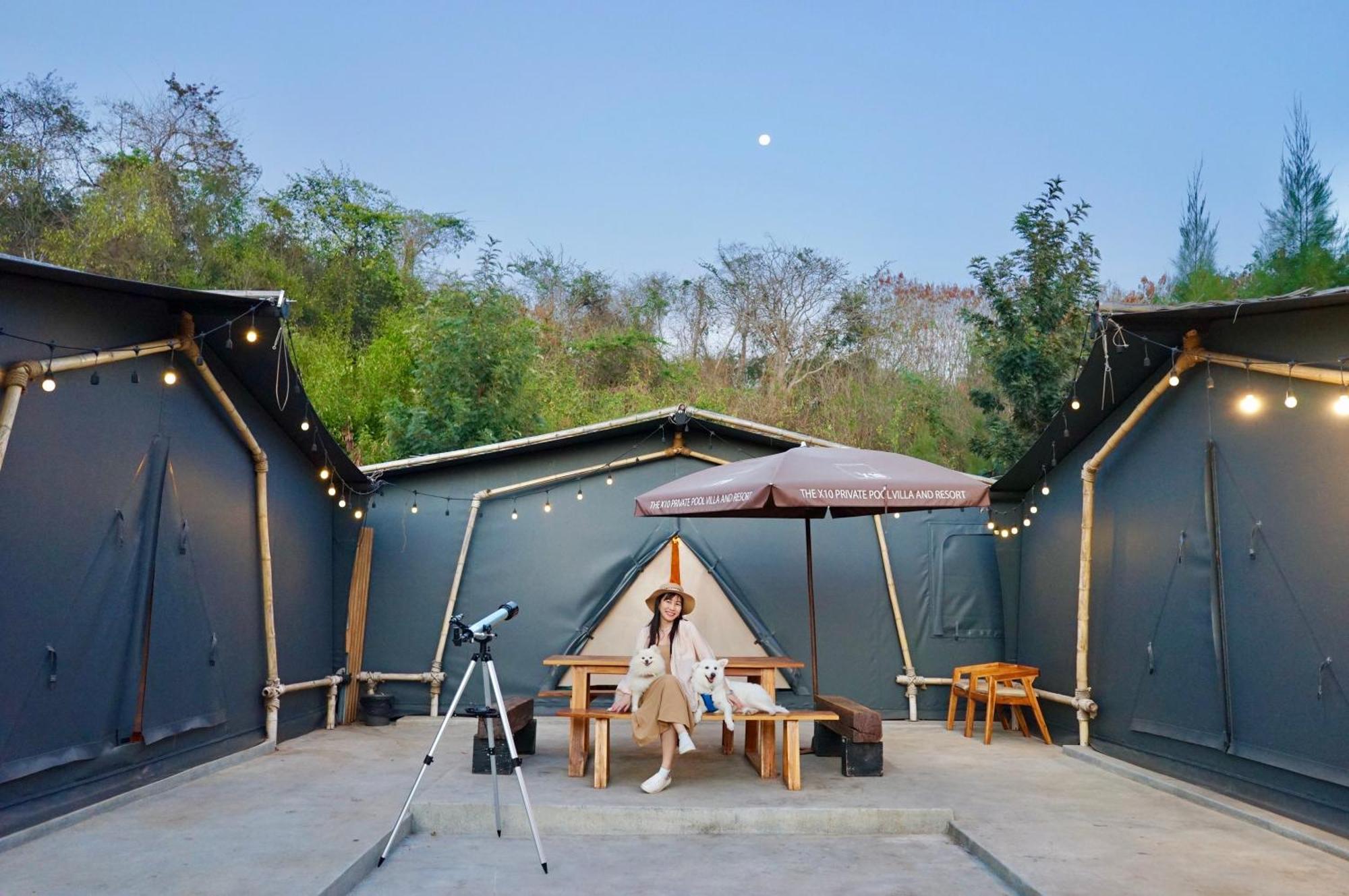 The X10 Nordic Tent And Glamping Pool Villa Khaoyai เขาใหญ่ - Sha Certified Ban Thung Sawang 外观 照片