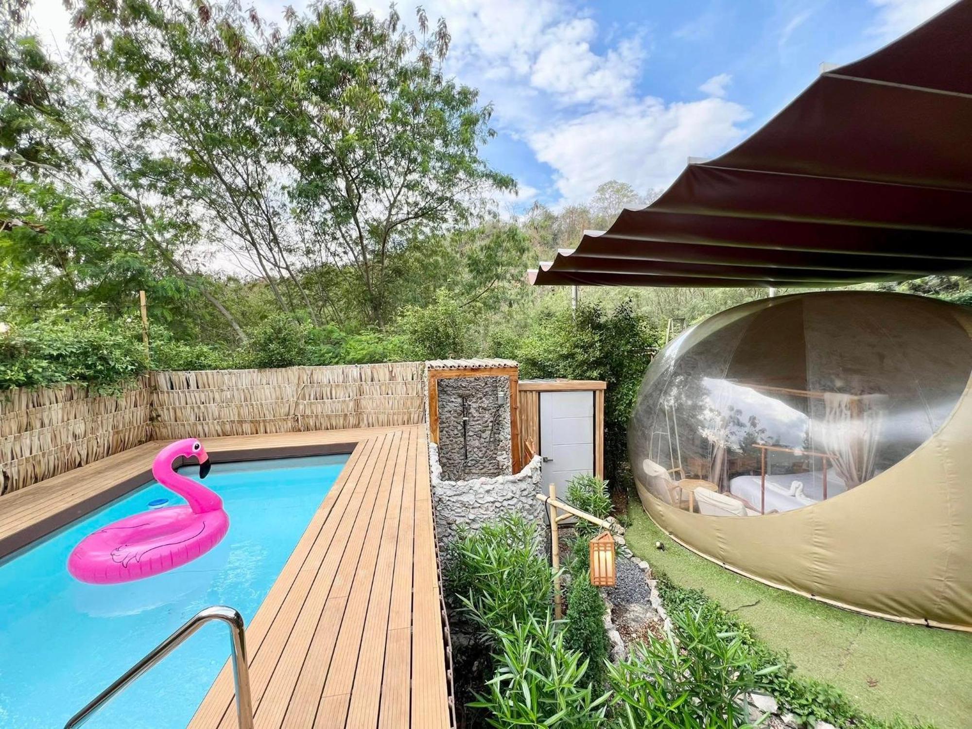 The X10 Nordic Tent And Glamping Pool Villa Khaoyai เขาใหญ่ - Sha Certified Ban Thung Sawang 外观 照片